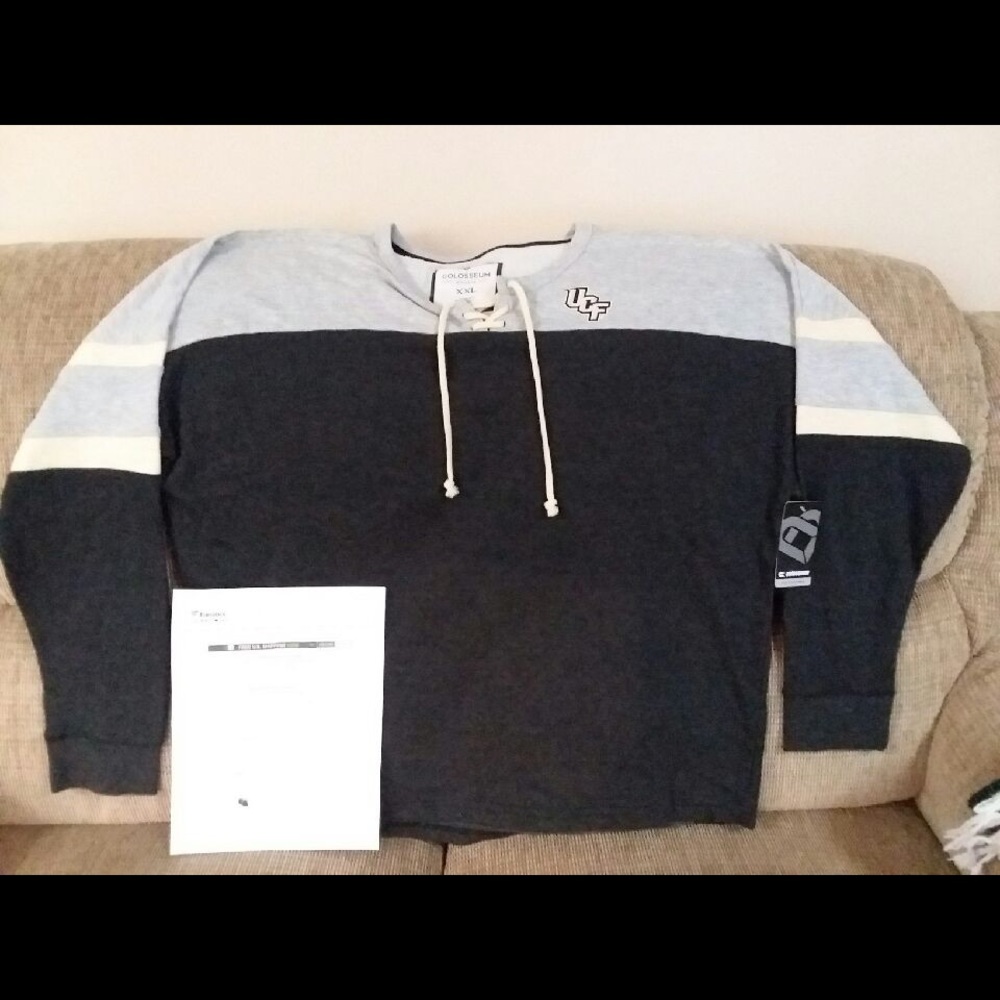 UCF long sleeve medium weight sweatshirt